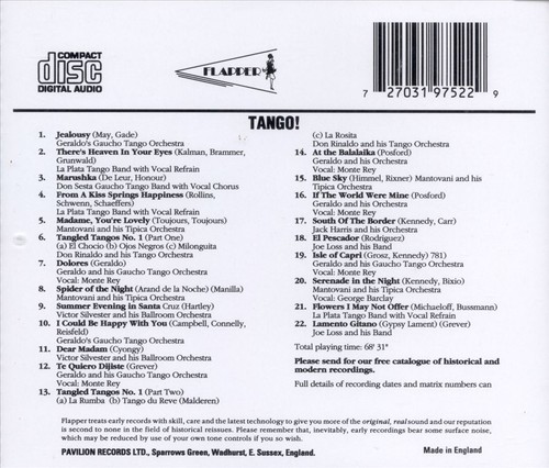 Various artists tango the - artists,