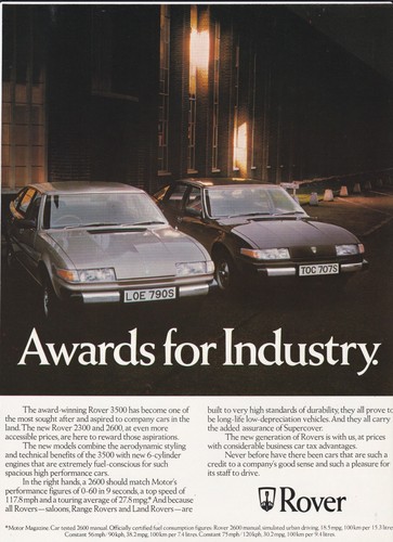 Rover 2600 and - 2600, 2300