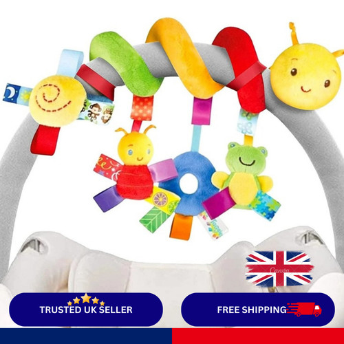 Baby spiral rattle - baby, crib