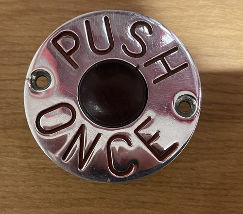 Bus bell push once classic - bell, 'push