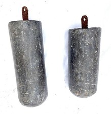 Pair Antique Lead Weights