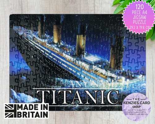 Personalised titanic 120 pcs - personalised,