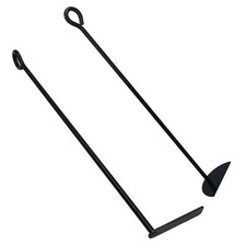 D or L Ash Rake Scraper Wood