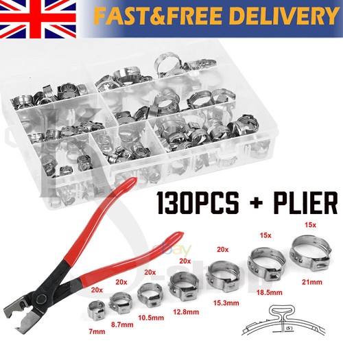 130pc single ear - single, clamp