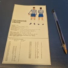 Colchester United Club Colours