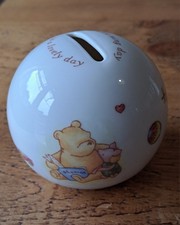Royal Doulton Disney Winnie the Pooh Christening Money Box Ball