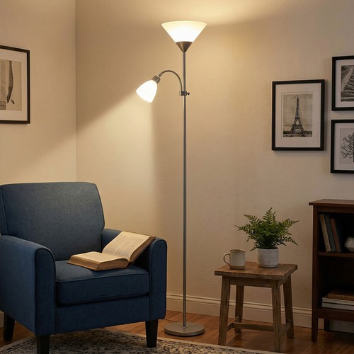 Mother child floor - mother, lamps