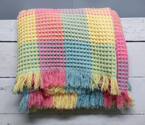Vintage welsh waffle wool - vintage,