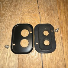 Ford Sierra Heater Matrix Pipe Bulkhead Gate Plate & foam Gasket