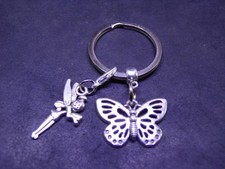 Butterfly Keyring & Fairy -