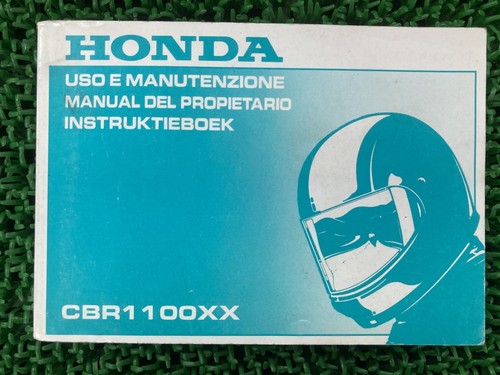 Cbr1100xx genuine honda - cbr1100xx,