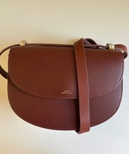 BRAND NEW A.P.C. Brown Leather