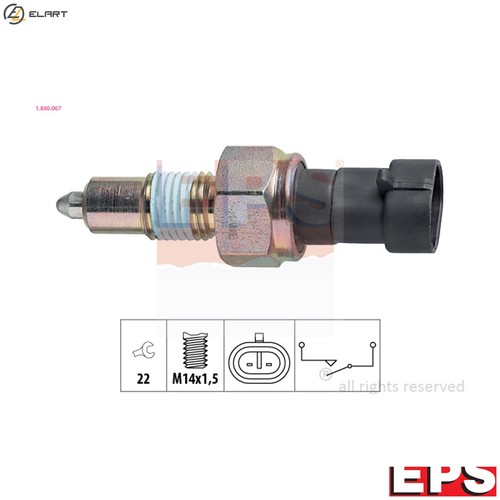 Switch reverse light 860 067 - reverse, 1.860.067