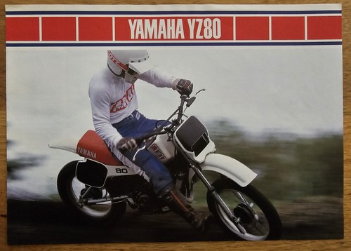 Japanese yamaha yz80 1982 - japanese,