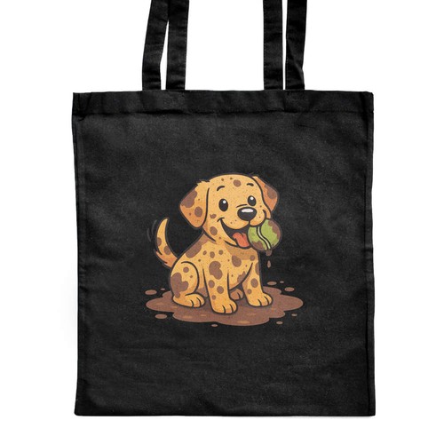 Muddy labrador puppy classic - 'muddy,