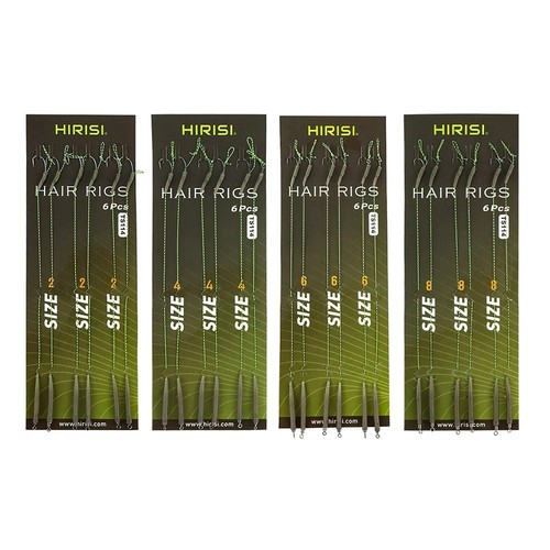 6pcs carp fishing hook - hook, link