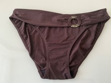 BOOTS BROWN EMBELLISHED BIKINI