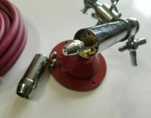 Glass blowing torch lamp - glass,
