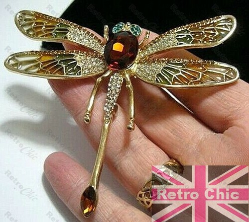 Gorgeous giant 9cm dragonfly - gorgeous,