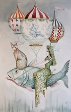 Alice in Wonderland Rides Out