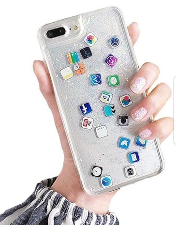 Liquid glitter phone case for - liquid,