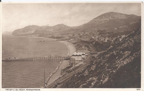 Postcard the bay - sea, front