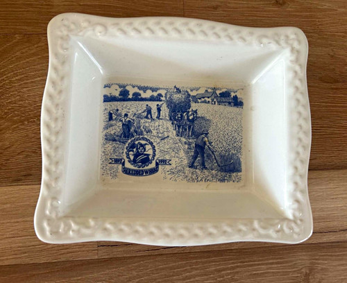 Shredded wheat ceramic bowl - shredded,