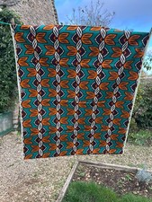 Vintage Ankara West African wax print fabric - 5 metres