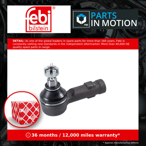 Tie track rod - track, end