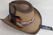 Major Wear Cowboy Hat Brown