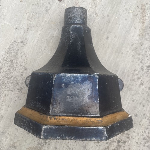 Antique cast iron rain hopper - antique,