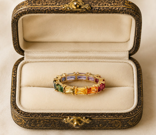 18k gold plated - gold, ring