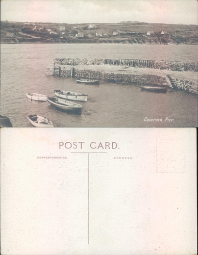 Coverack pier and boats - coverack,