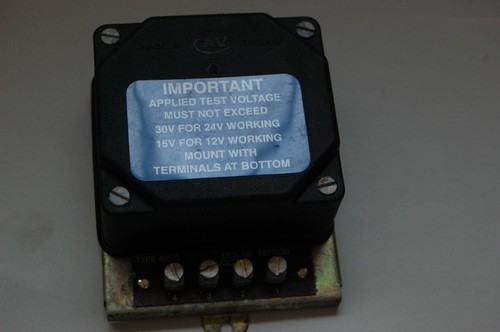 Cav type 405 - cav, electrical