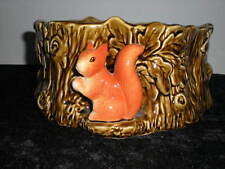 Majolica Squirrel and Oak Tree