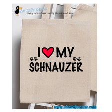 "I Love My Schnauzer" 100%