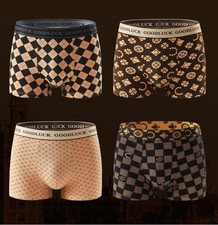4 PACK Bamboo Men's Underwear