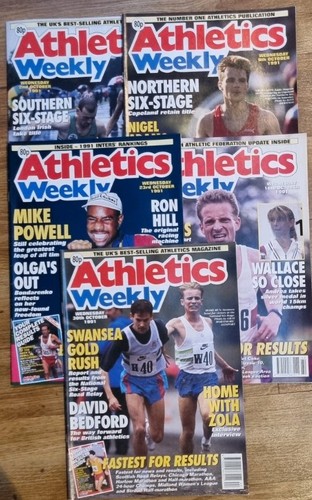 Athletics weekly magazines - athletics,