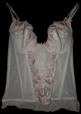 White lace corset or bustier