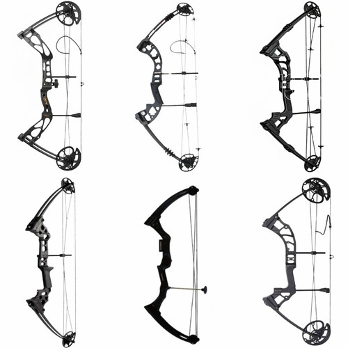 Black compound bow - black,