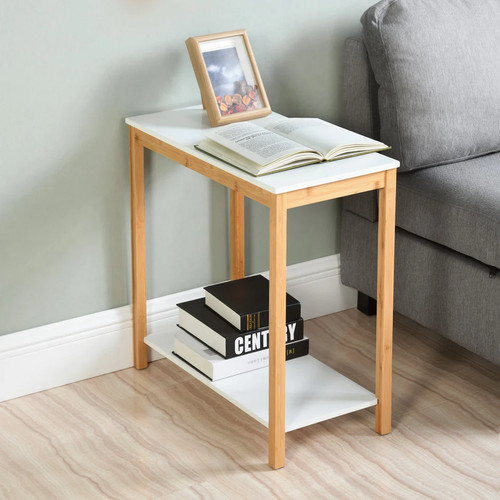 End table bamboo side - end,