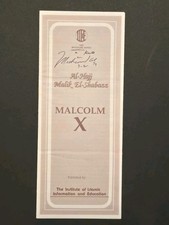 Muhammad Ali Signed Islamic