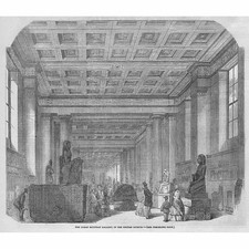 LONDON Egyptian Gallery in