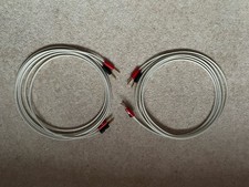 QED Silver Special 25th Anniversary Edition Speaker Cables 4.2m Pair Excellent