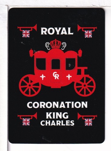 Single playing card - single, english