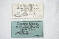 Taff vale railway parcels - vale,