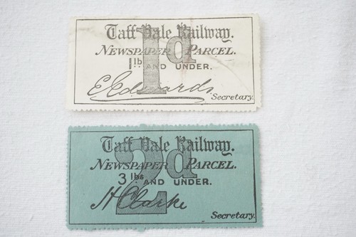 Taff vale railway parcels - vale,
