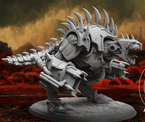 Demon war machine resin - –,