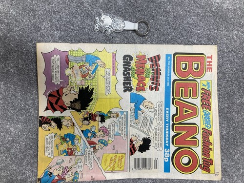 Beano comic with original toy - comic,