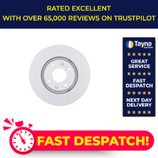 2x Brake Discs Pair Vented